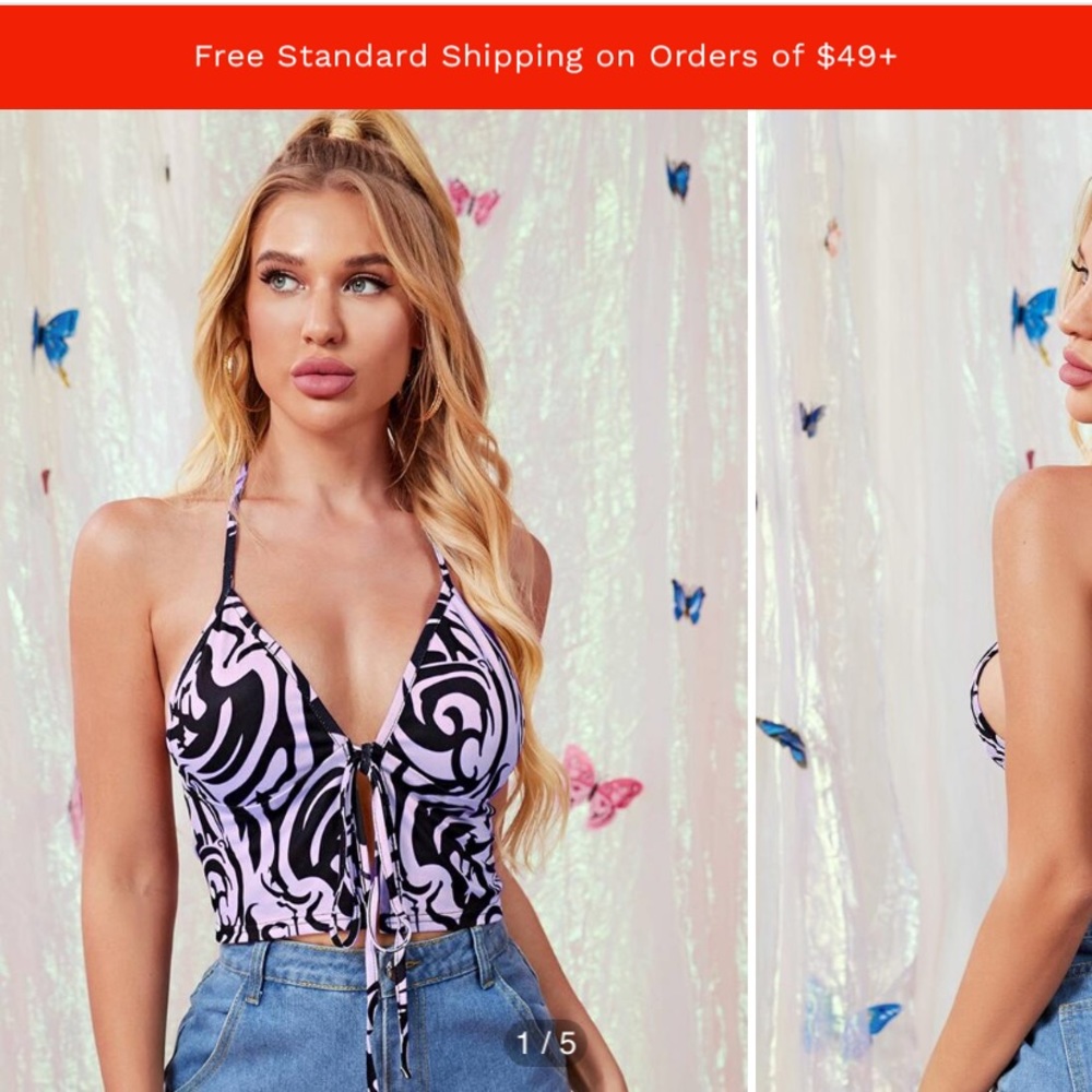SHEIN halter top